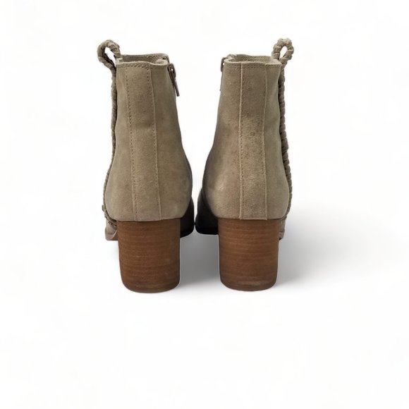 Coconuts By Matisse Trina Suede Ankle Booties Womens Size 8.5 - Picture 4 of 10